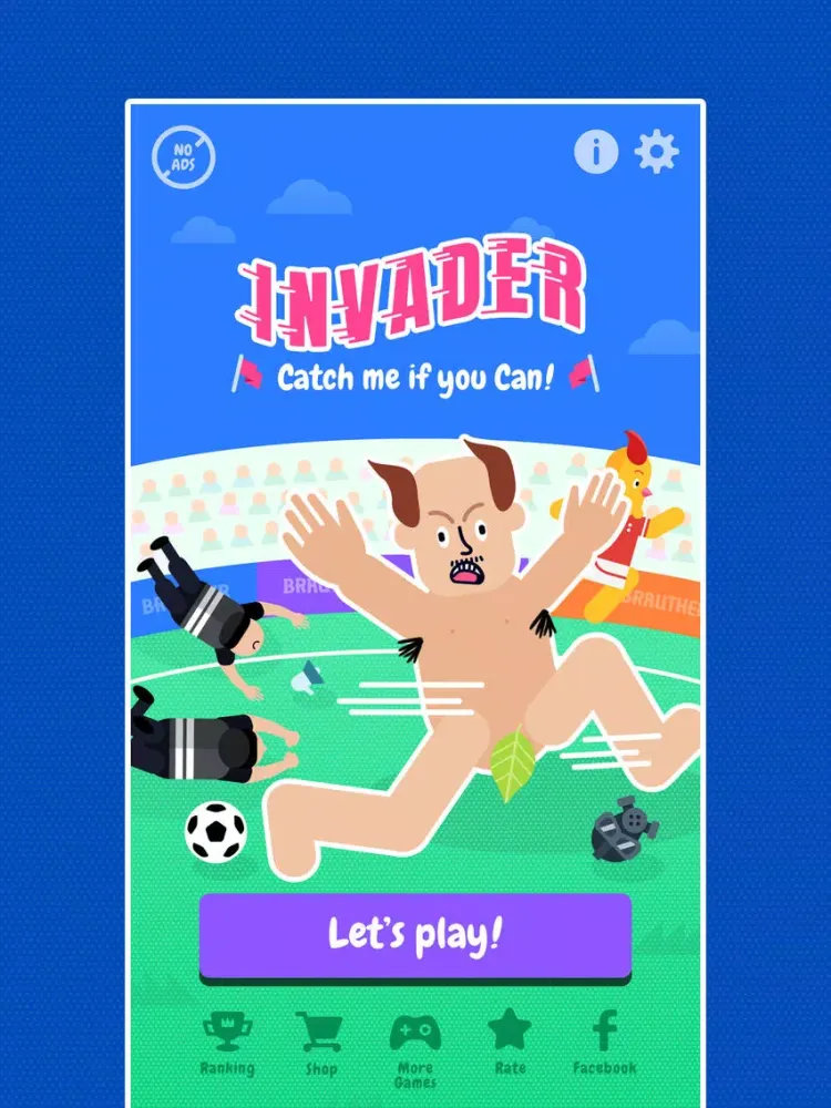 Invader: Catch me if you can iPad 應用截圖