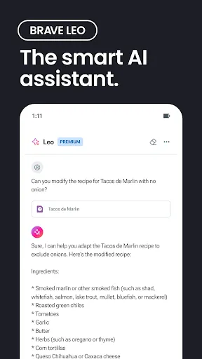 Brave Private Web Browser, VPN Screenshots