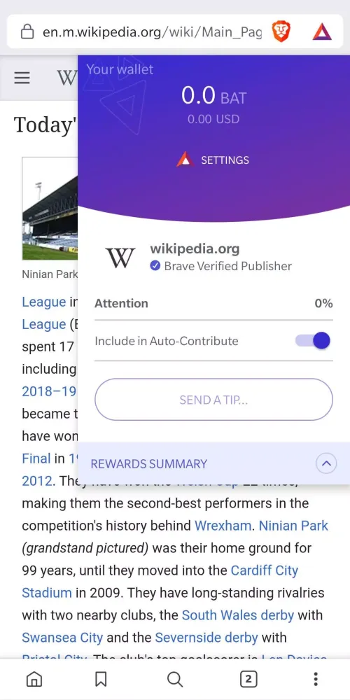 Brave Browser (Beta)應用截圖