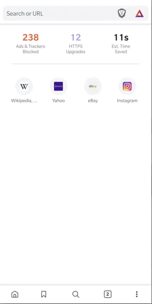 تصاویر Brave Browser (Nightly)