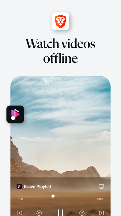 Brave Private Web Browser, VPN應用截圖