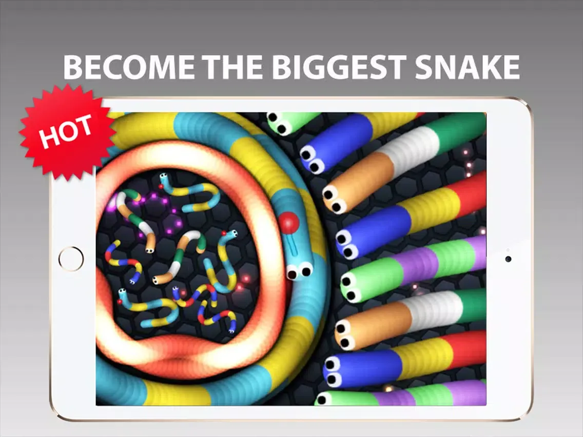 Capturas de pantalla de Slither Skins - Color Snake GO iPad 