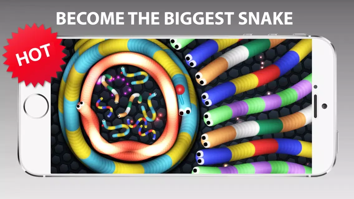 Capturas de pantalla de Slither Skins - Color Snake GO