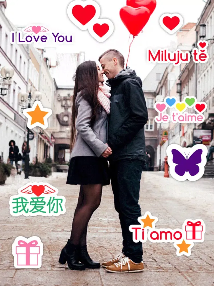 Captures d'écran de Words of Love • Stickers iPad 