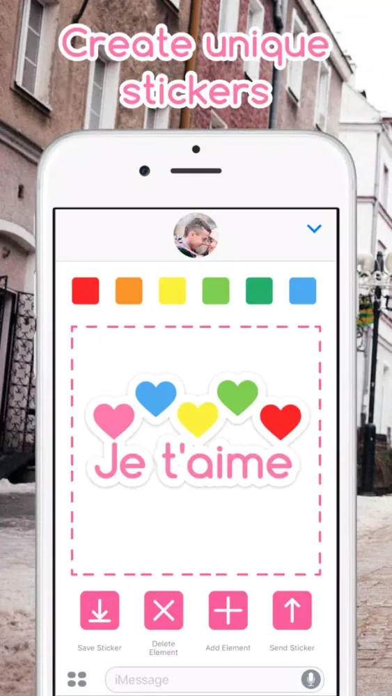 Captures d'écran de Words of Love • Stickers