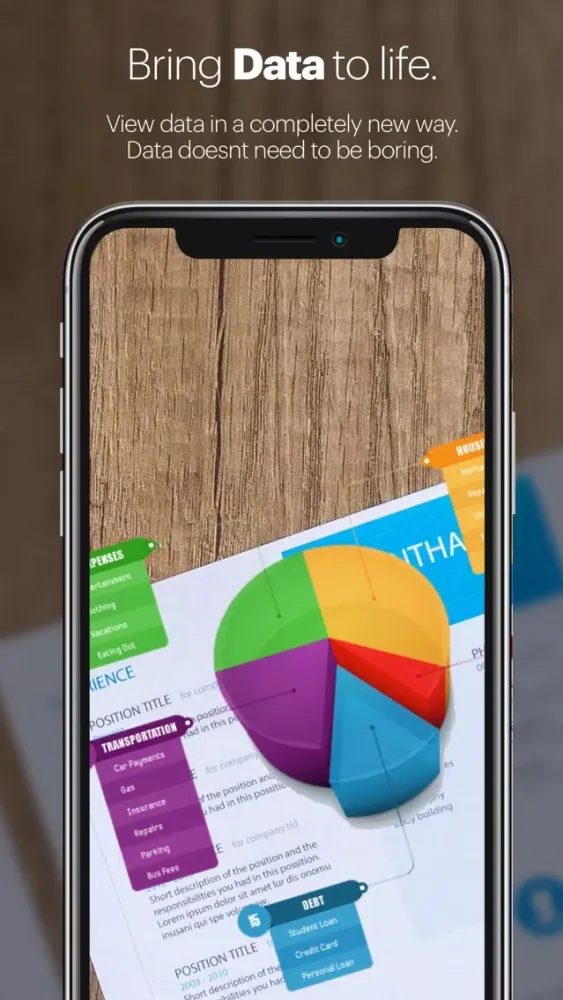 VWR Augmented Reality Screenshots