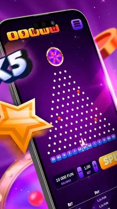 Zrzuty ekranu Plinko Drops