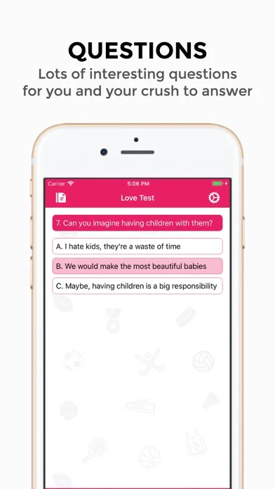 Love Test - Romantic Quiz Screenshots