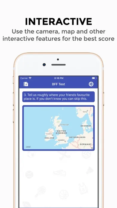 Captures d'écran de BFF Test - Friend Quiz