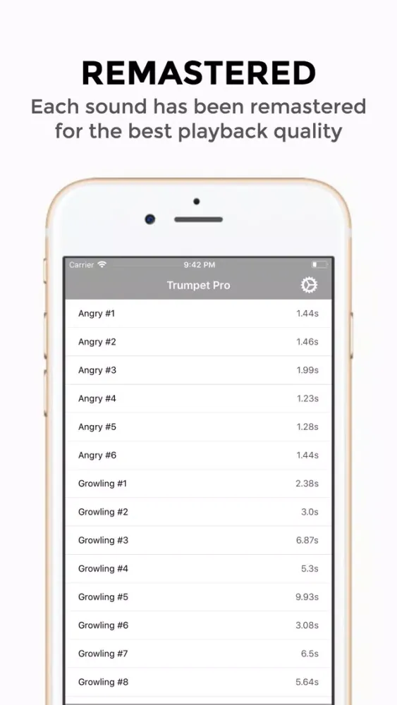 Trumpet Pro - Elephant Sounds Screenshots
