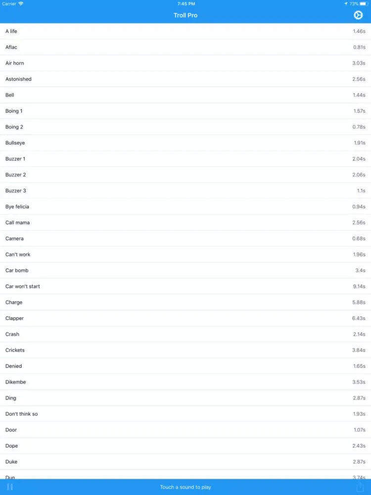 Zrzuty ekranu Troll Pro - Prank Soundboard iPad 