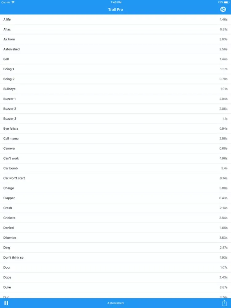 Zrzuty ekranu Troll Pro - Prank Soundboard iPad 