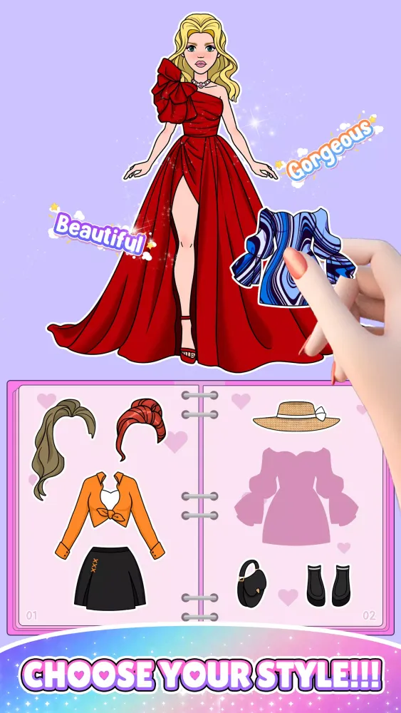 Paper Doll: Fashion Dress Up স্ক্রিনশট