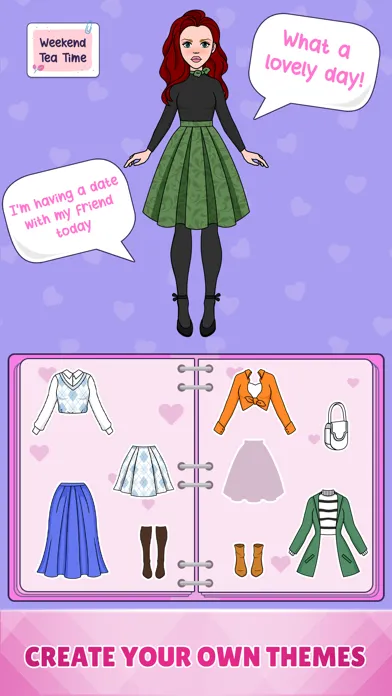 Sweet Paper Doll: Dress Up DIY سکرین شاٹس