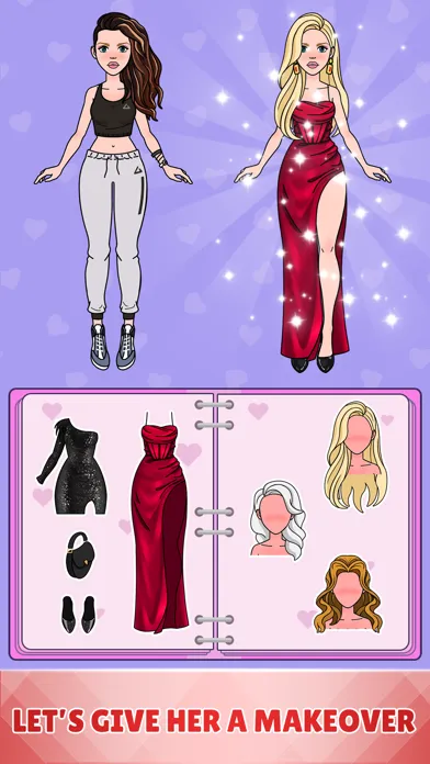 Sweet Paper Doll: Dress Up DIY سکرین شاٹس