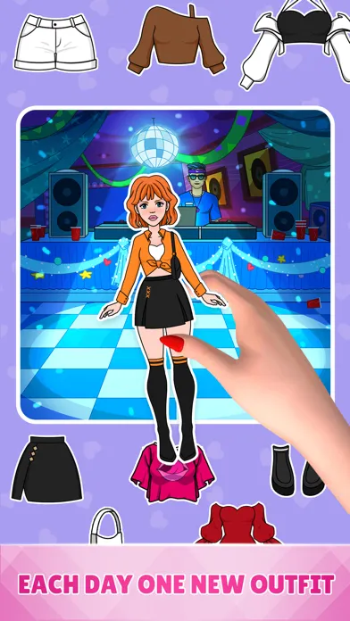 Sweet Paper Doll: Dress Up DIY سکرین شاٹس