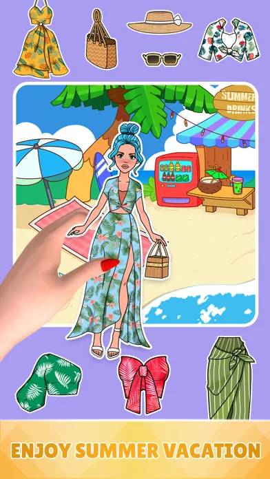 Sweet Paper Doll: Dress Up DIY سکرین شاٹس