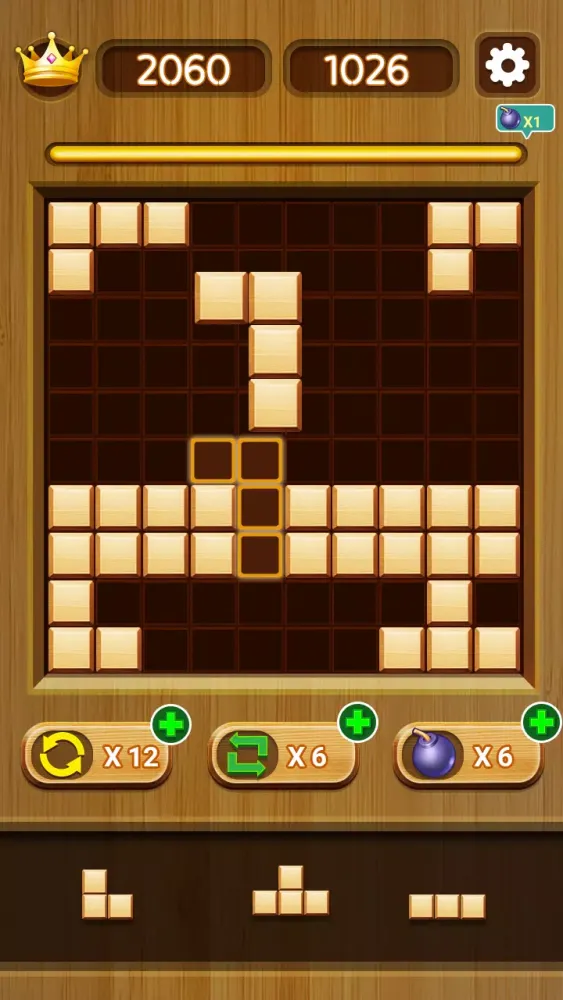 Woody Block Puzzle Classic Screenshots