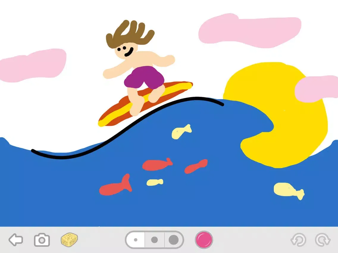 Let's Talk | Let's Draw - A creative family book game for kids and parents - Part 1 | Lite iPad 应用截图