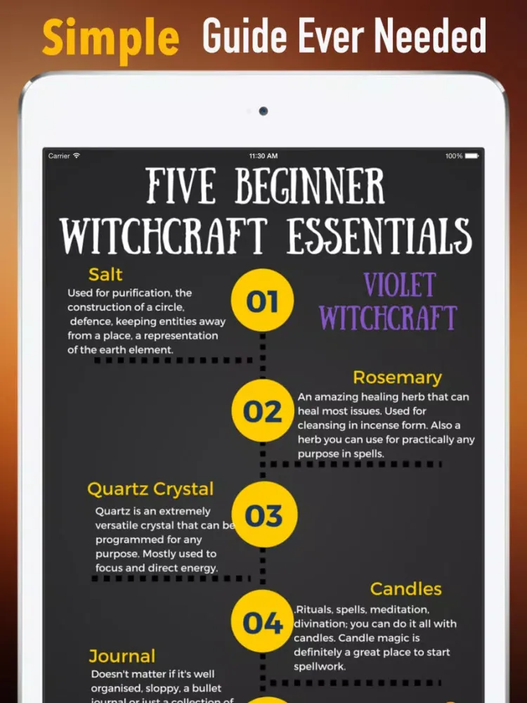 Скриншоты Witchcraft 101:Anthropology,Guide and Top News iPad 