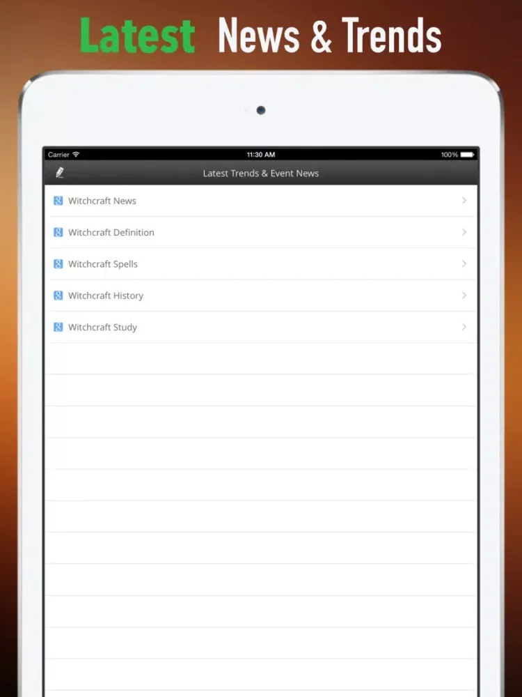 Скриншоты Witchcraft 101:Anthropology,Guide and Top News iPad 