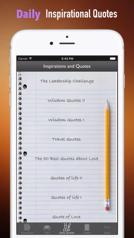 Captures d'écran de Quick Wisdom from The Leadership Challenge