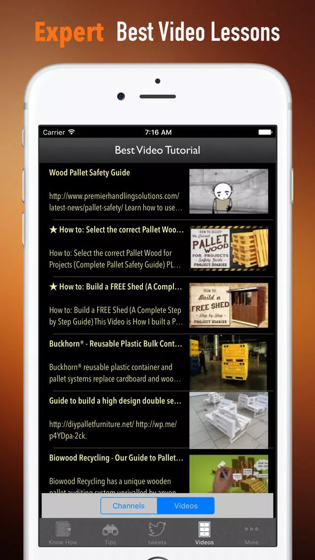 Wood Pallets:Projects Creating Guide and Tips 스크린샷