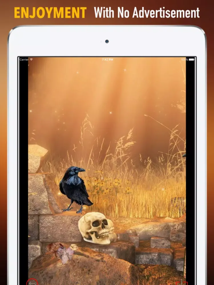 ภาพหน้าจอของ Gothic Art Wallpapers HD: Quotes iPad 