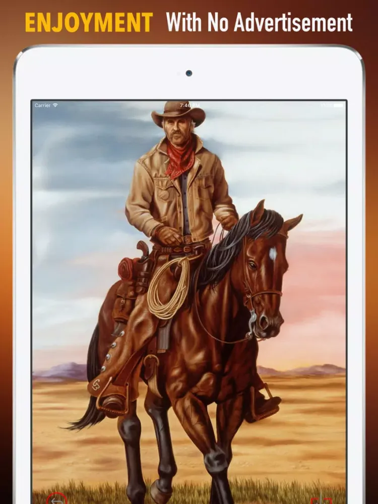 Скриншоты Western Art Wallpapers HD: Quotes iPad 
