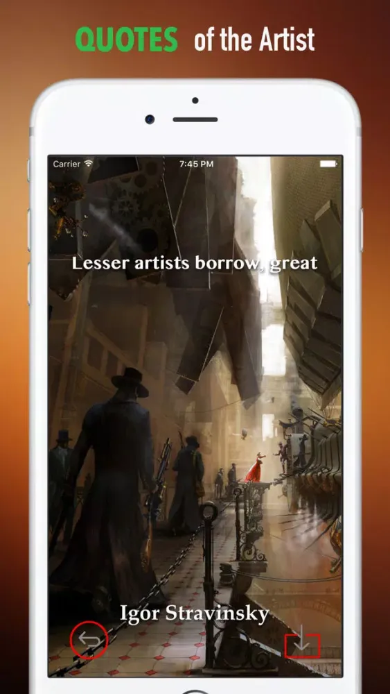 Скриншоты Western Art Wallpapers HD: Quotes