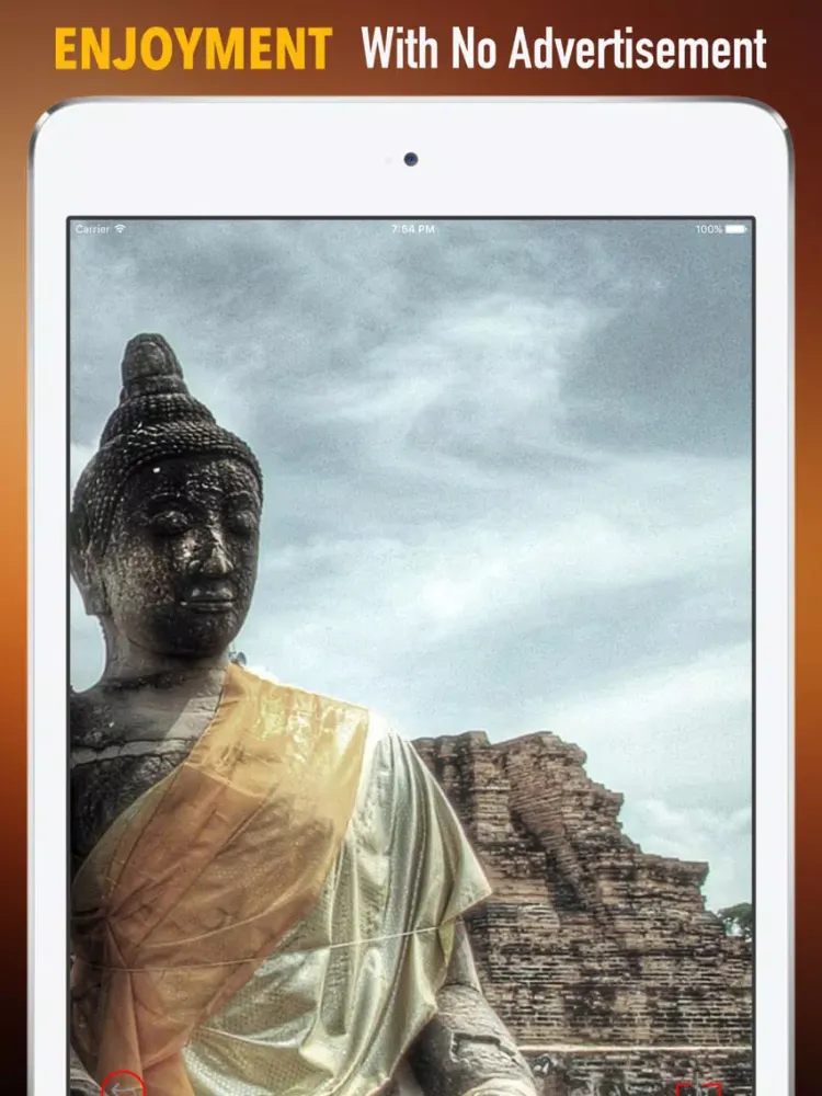 تصاویر Buddhism Art Wallpapers HD: Quotes iPad 