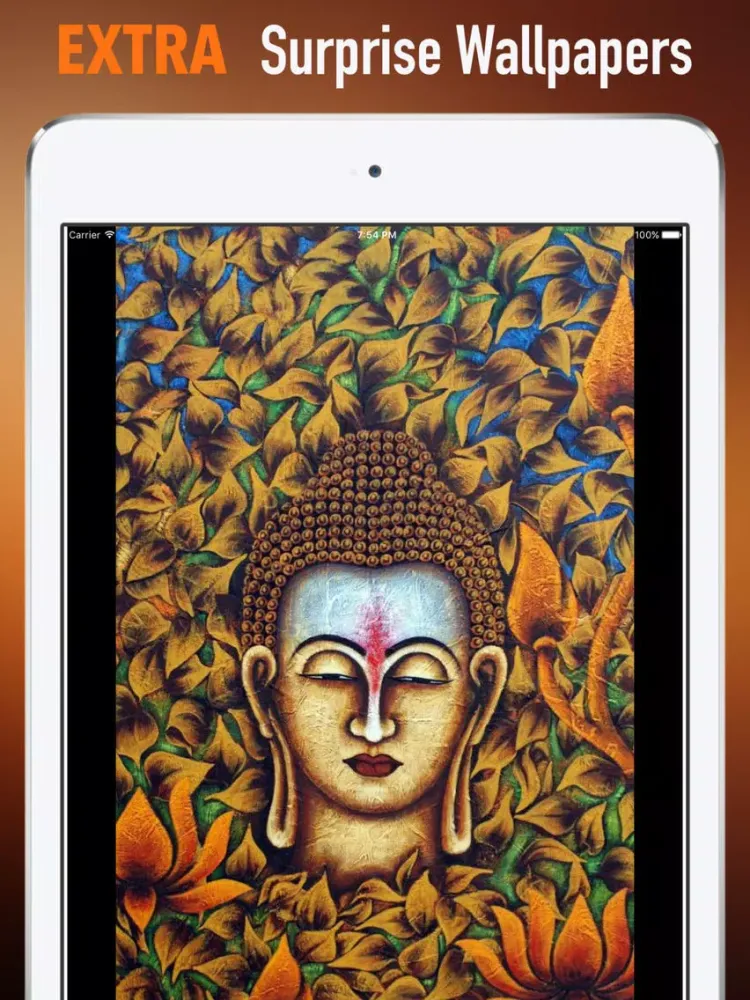 تصاویر Buddhism Art Wallpapers HD: Quotes iPad 