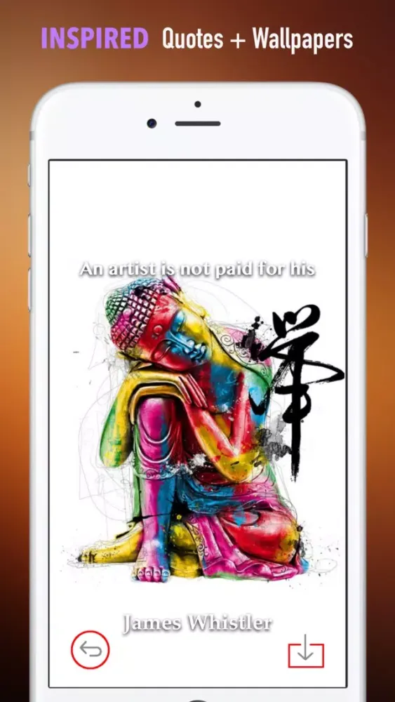 تصاویر Buddhism Art Wallpapers HD: Quotes