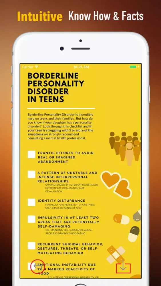 Borderline Personality Disorder (BPD)Self Help Screenshots