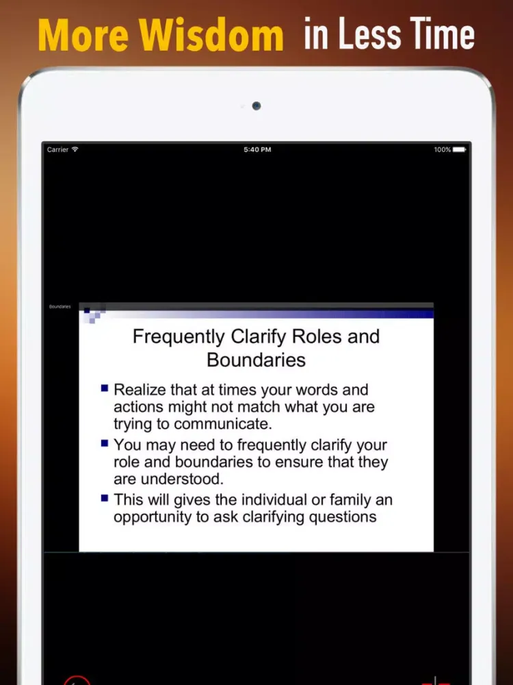 صور Practical Guide for Boundaries|Daily Inspiration iPad 