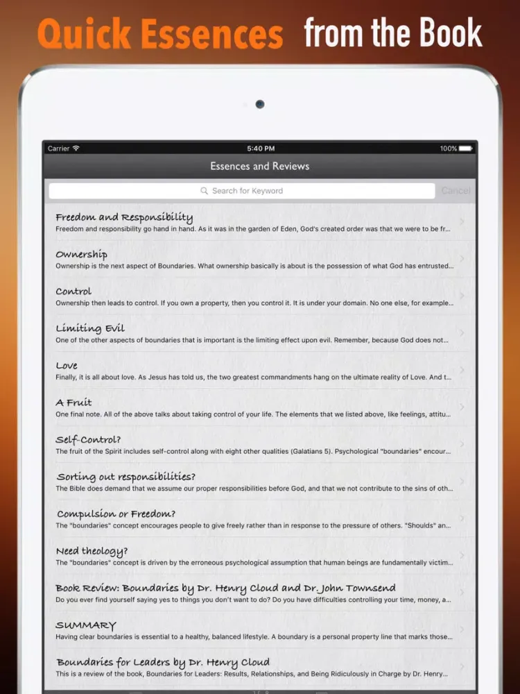 صور Practical Guide for Boundaries|Daily Inspiration iPad 