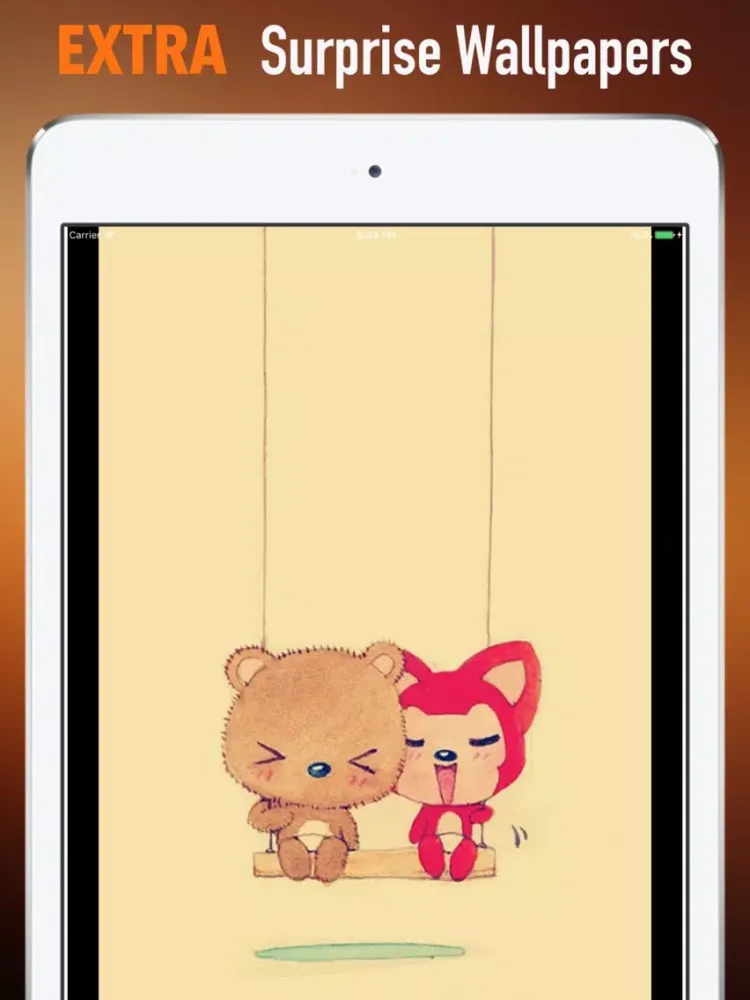 HD Wallpapers for Kawaii: Art and Quotes iPad 应用截图