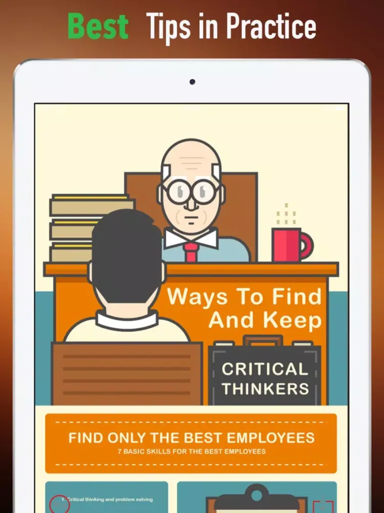 Critical Thinking Skills 101|Guide and Tutorial iPad Screenshots