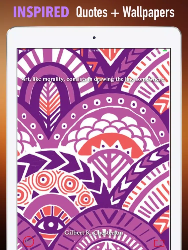 Boho Wallpapers HD: Quotes with Art Pictures iPad  স্ক্রিনশট