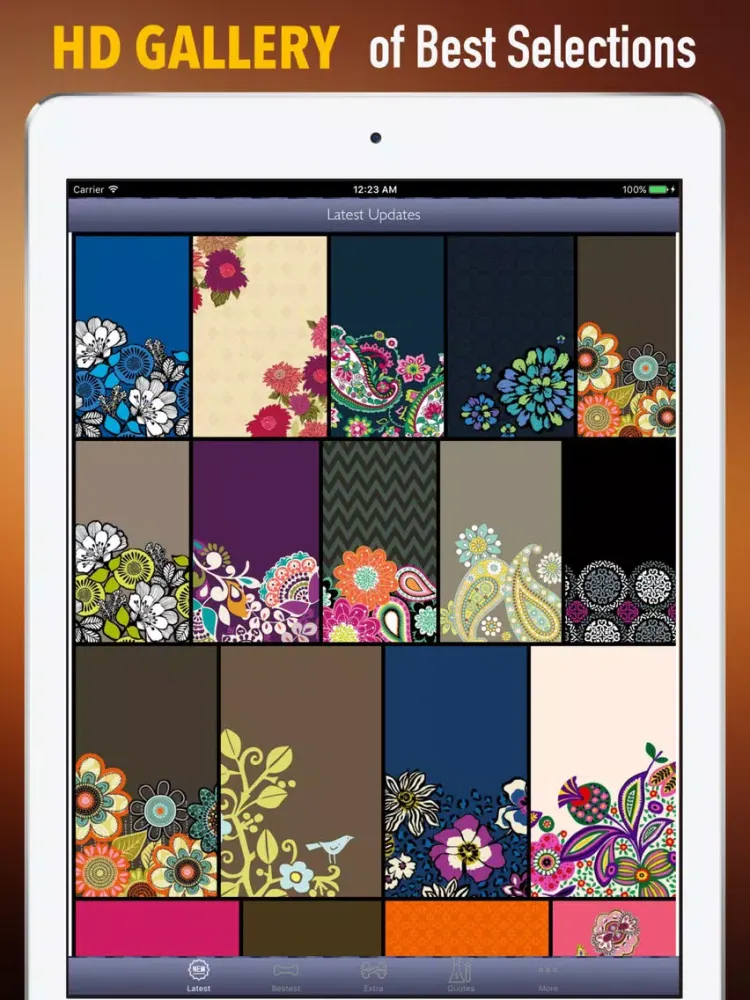 Vera Bradley Wallpapers HD:Quotes,Art Pictures iPad  سکرین شاٹس