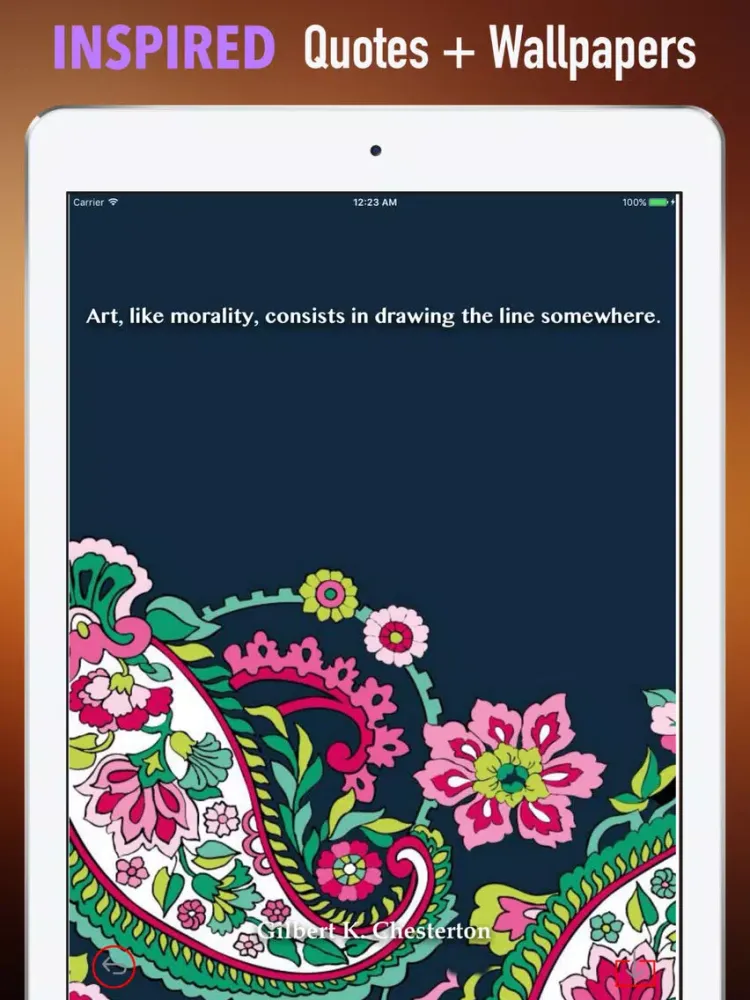 Vera Bradley Wallpapers HD:Quotes,Art Pictures iPad  سکرین شاٹس