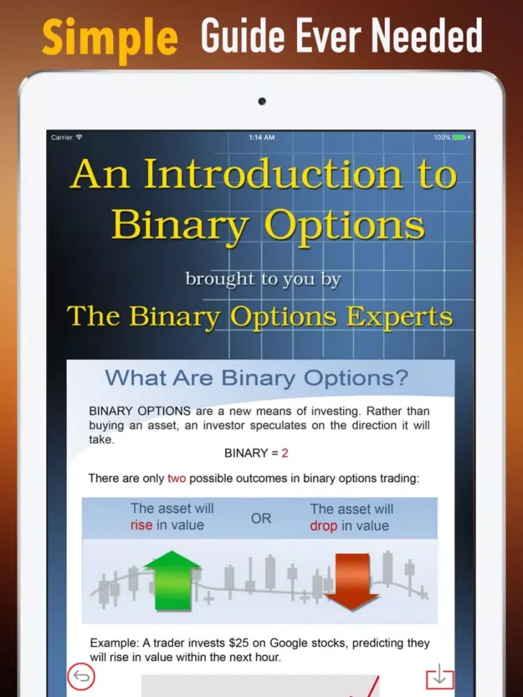 Options Trading Guide-Investing Tips and Hot News iPad 应用截图