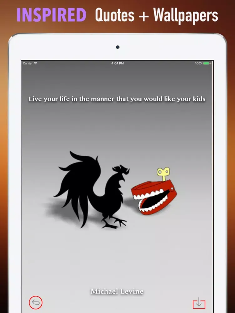 ภาพหน้าจอของ Year of The Rooster Wallpapers HD- Quotes and Art iPad 