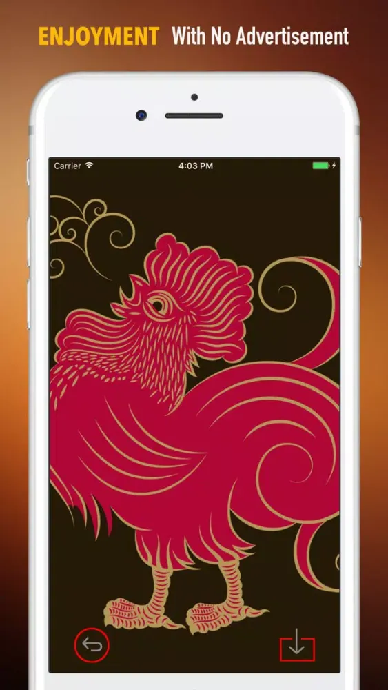 ภาพหน้าจอของ Year of The Rooster Wallpapers HD- Quotes and Art