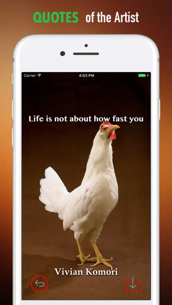 ภาพหน้าจอของ Year of The Rooster Wallpapers HD- Quotes and Art