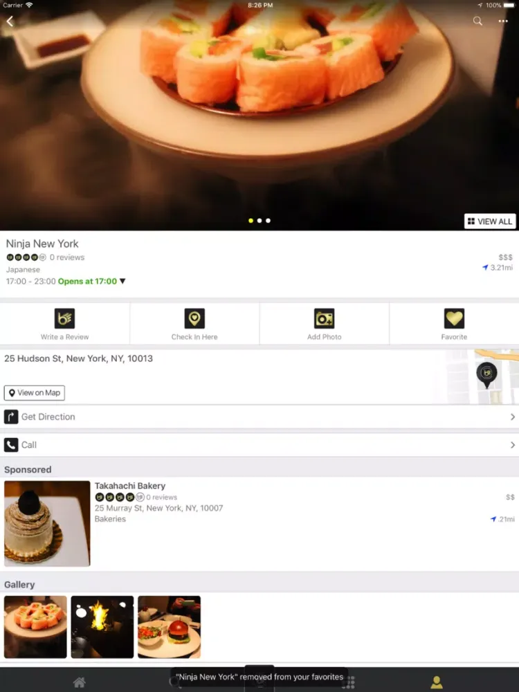 تصاویر Bravo: Food, Hotels, Services iPad 