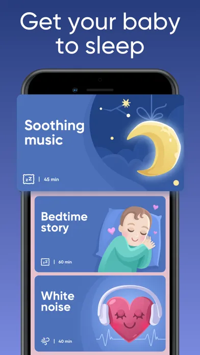 Capturas de pantalla de Mom + Baby: Sleep Sounds