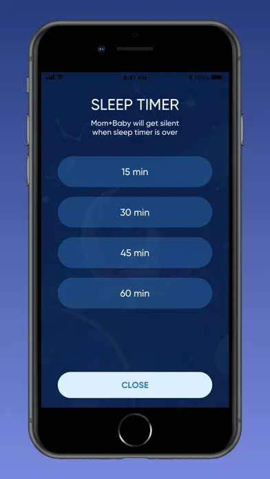 Capturas de pantalla de Mom + Baby: Sleep Sounds