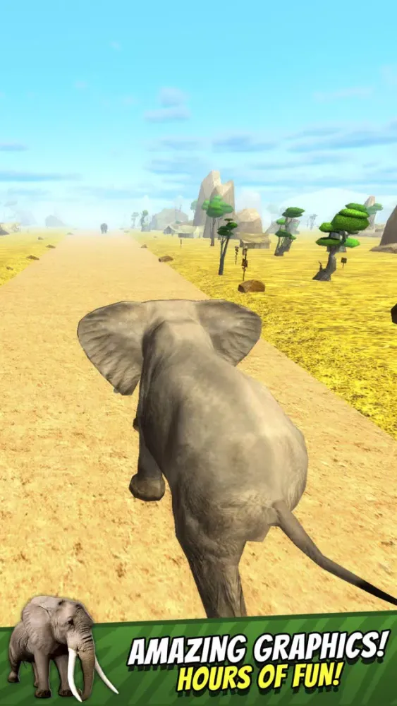 Safari Run Free - Wild Animal Jam Running Survival Games for Kids Screenshots