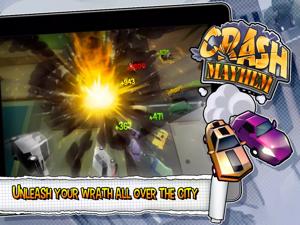Crash Mayhem iPad  स्क्रीनशॉट
